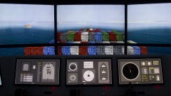 Poli cria simulador de ponte completa de comando de navio