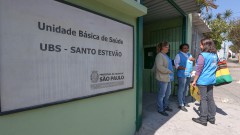 Agentes Comunitários de Saúde na UBS Santo Estevão do bairro de Itaquera . foto Cecília Bastos