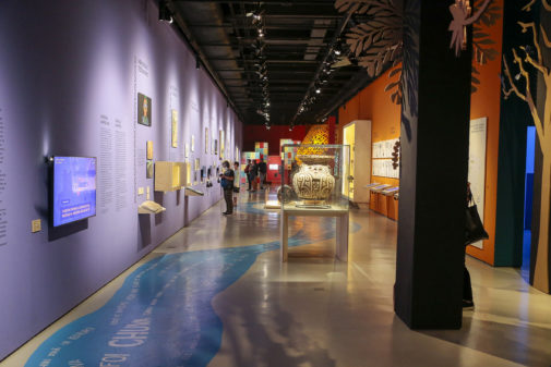 Museu da Língua Portuguesa. Exposição do Museu Arqueologia e Etnologia (MAE)