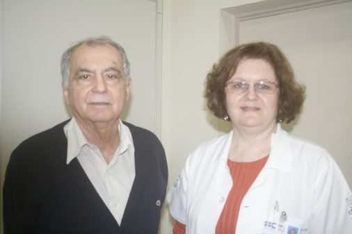 Prof. Marco Antonio Barbieri, da FMRP e Elisa Bettiol
