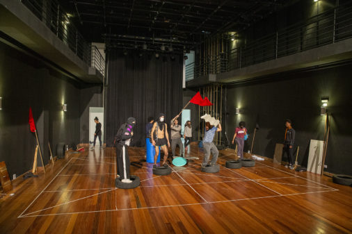 Nova sala do Teatro da Universidade de São Paulo (TUSP) no prédio do Auditório do Camargo Guarnieri