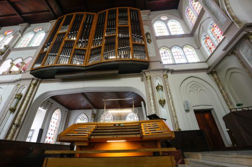 Catedral Evangélica – Órgão de tubos cedido pela Universidade de São Paulo